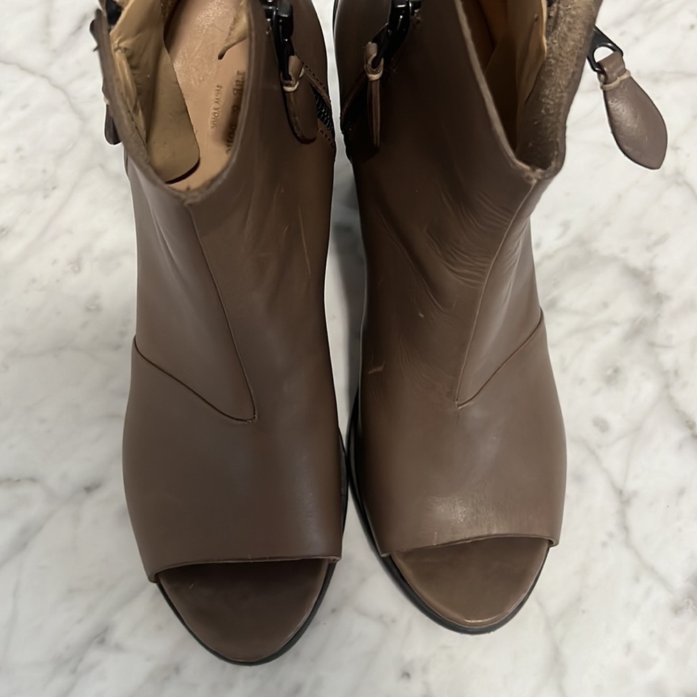 Rag and bone noelle peep toe ankle booties size 8.5 - Picture 8 of 8